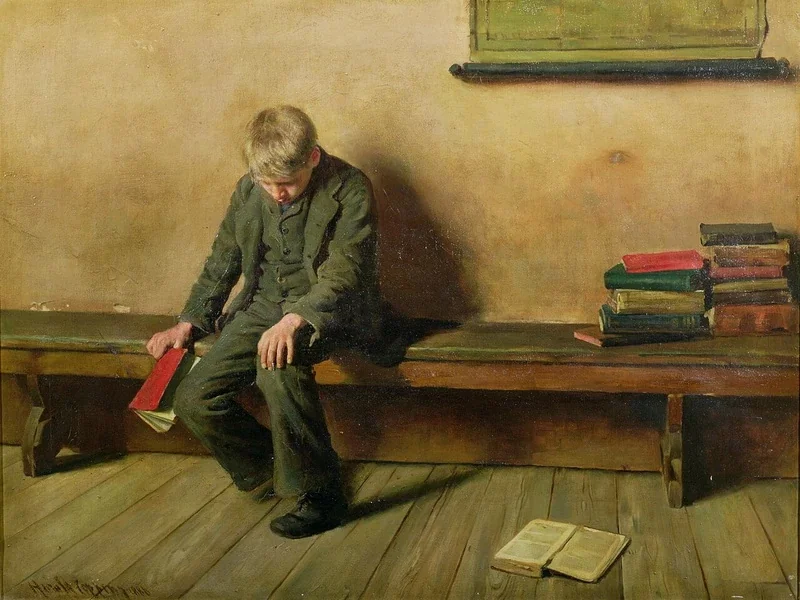 1863-Harold Copping - L'idiota